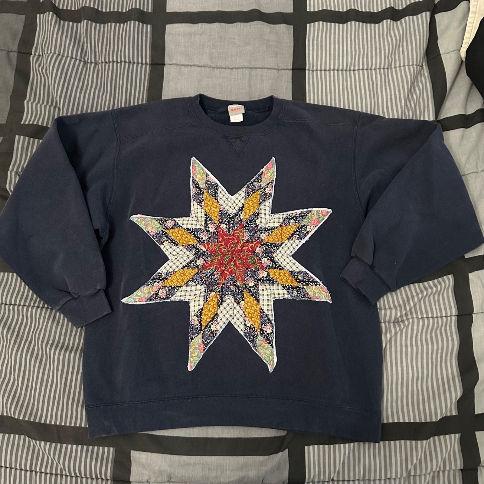 Vintage Made In Usa Prospirit Tag Crewneck Sweatshirt Mens Size Large